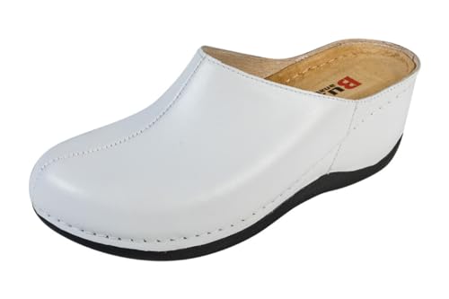 Chaussons en cuir femme Buxa Anatomic contre la fatigue des pieds sensibles