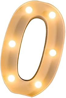 Foaky LED Letter Lights Sign 26 Alphabet Light Up Letters Sign for Night Light Wedding Birthday Party Battery Powered Christmas Lamp Home Bar Decoration (S)