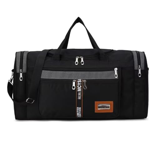 Bolsa De Mão Masculina Super Grande E Reforçada 70 * 26 * 33cm (Preto)