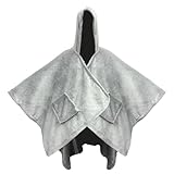 1. [Contenu de l'emballage] Vous recevrez un pouf-couverture. Ce pouf-couverture est confectionné en polaire douce et moelleuse, offrant confort et chaleur à tout le corps. Il est disponible en version châle et en version longue.