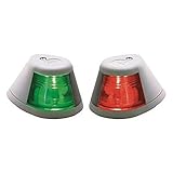 Perko 12V Horizontal Mount Sidelights, White