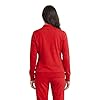 M&M SCRUBS Women’s Zip Front Scrub Jacket – 4-Way Stretch, Moisture Wicking Warm-Up Medical Jacket (Red, Large) #2