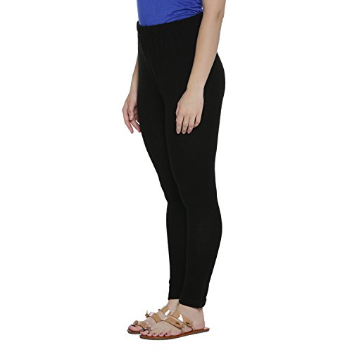 Buy Rangmanch By Pantaloons Women's Acrylic Relaxed Legging (205000005808924_Black_XXLarge) at