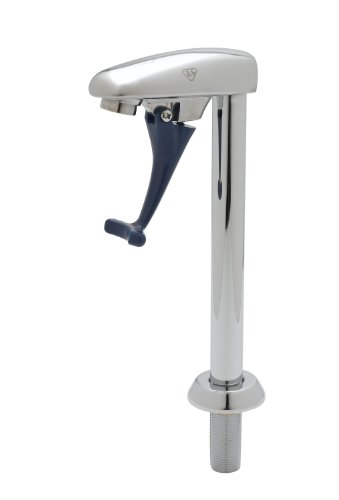 T & S Brass B-1211 Faucet avec Bras de Commande Poussoir Réglable