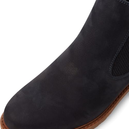Tamaris Damen Stiefel Leder blau 39