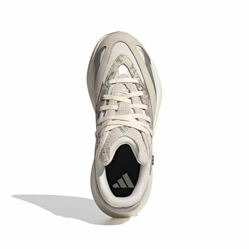 adidas Women's Lightblaze, Off White/Silver Metallic/Grey, 5 - image 2