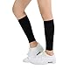 aepra Waden Kompression – Kompressionsärmel Sport Laufen – Unisex Schwarz/Pink(S, Night Black)