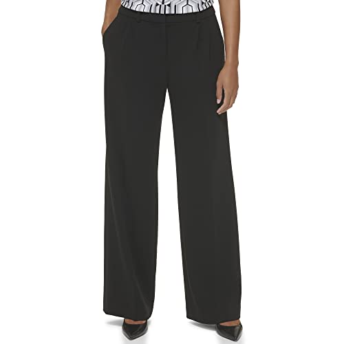 Calvin Klein Women's Business Wide Leg Trouser Pant