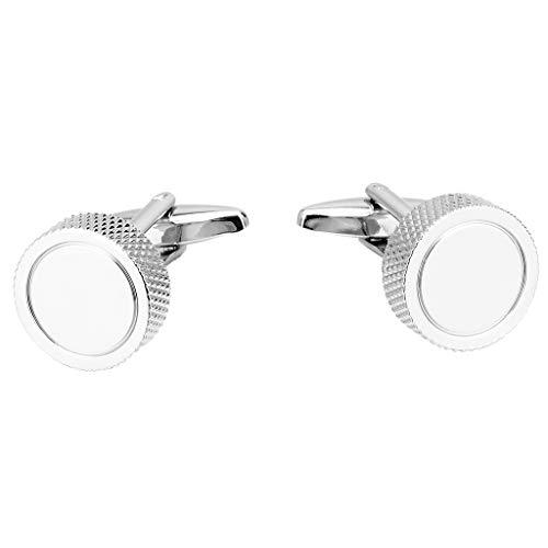 gazechimp Abotoaduras Redondas Elegantes Para Acessórios Masculinos