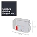 Cerradura eléctrica Cisa, 12 V, galvanizada, plateado, 11731601, 12V