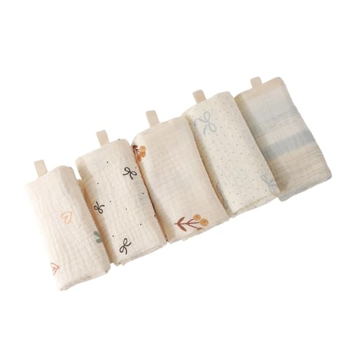 5pcs/set Cottonbaby Burp Cloths�_�炩���ʋC���̂���V�����̐��ʏ�