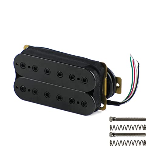 Zyzyzy humbucker gitarowy Zestaw Ceramicznych Gitary Elektrycznej Humbucker Pickup I Pojedyncze Pickupy Cewki Czarne HSS SSH. Części Gitarowe Zestaw odbioru