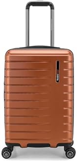 Traveler's Choice Archer Polycarbonate Hardside Luggage with Spinner Wheels, Tie Down Straps