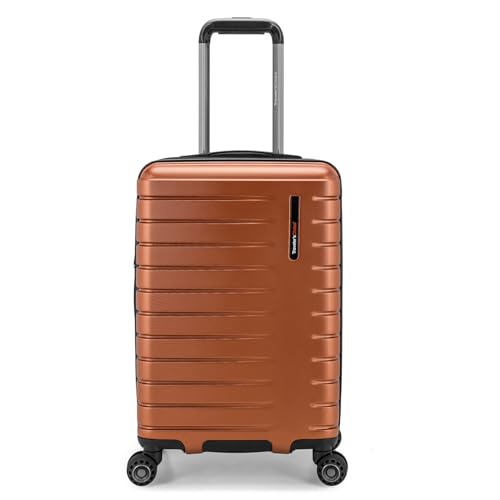 Traveler's Choice Archer Polycarbonate Hardside Luggage with Spinner Wheels, Tie Down Straps
