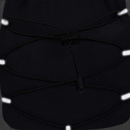 Chaleco para correr negro y ajustable, la solución de transporte para jóvenes y adultos 6