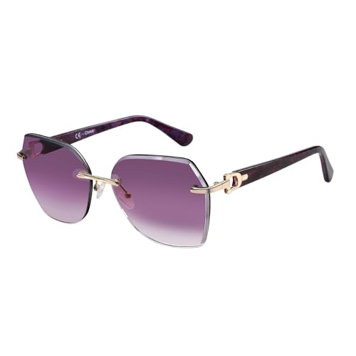 Zenottic Gafas De Sol Sin Marco De Gran Tamaño Mujer, Lentes De Gradiente Corte De Diamante Geométrico De Moda Con Protección Uv Fashion Shades Zenottic Gafas De Sol Sin Marco De Gran Tamaño Mujer, Lentes De Gradiente Corte De Diamante Geométrico De Moda Con Protección Uv Fashion Shades