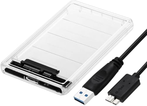 Caja externa para disco duro 2.5" SATA USB 3.0 NTQinParts miniatura 1