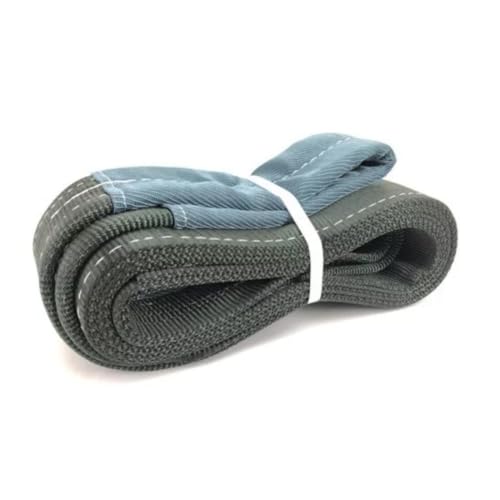 Image of Conclood India Closing Webbing Sling Lifting Belt | Towing Vehicle | For Lifting Heavy Weight | Use for Handling materials in warehouses | Polyeste Material | Grey Color (4 Ton 1 Meter).