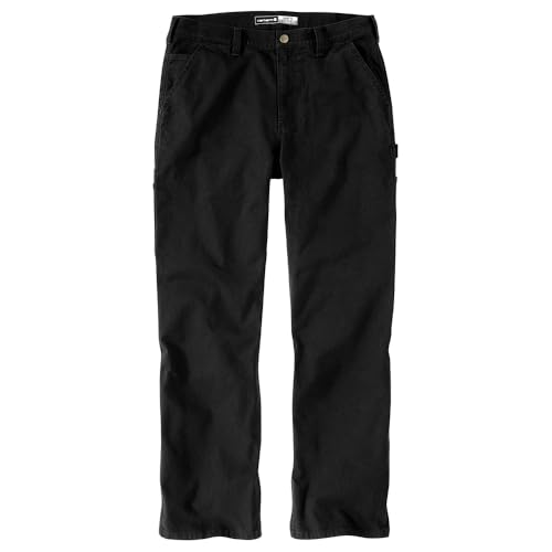 Carhartt Women's The Carpenter Canvas Pant, Black, 10