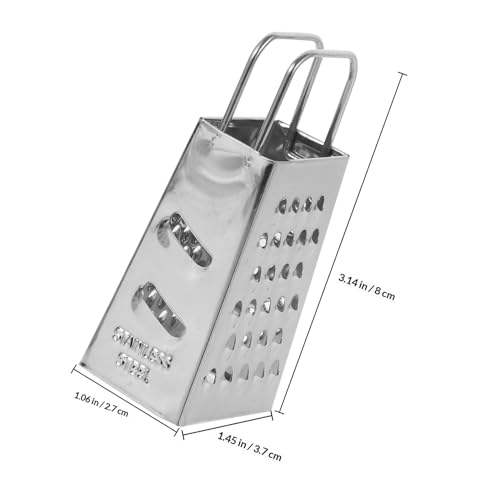 Rallador de Queso de Acero Inoxidable 4 Lados Manual miniatura 2