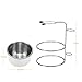 Anself 2 in 1 Shaving Bowl, Men's Shaving Set, Shaving Cup + Men's Shaving Blade Holder, Soap, Bowl, Shaving Holder …