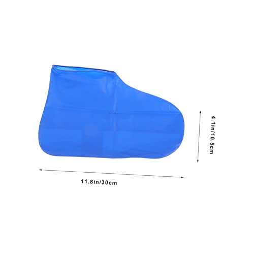 ULTECHNOVO 2 pares de protectores impermeables para botas, cubrebotas para deportes al aire libre, lluvia y nieve miniatura 3
