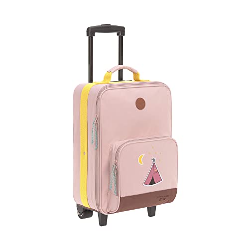 Lässig Adventure Maleta De Viaje Para Niños Con Correas Y Ruedas A Partir De 3 Años, 46 Cm, 18 L, Tipi Rosa Lässig Adventure Maleta De Viaje Para Niños Con Correas Y Ruedas A Partir De 3 Años, 46 Cm, 18 L, Tipi Rosa