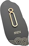 Badezimmerbeschilderung, Herren- und Damen-WC-Toilettenbeschilderung, Hinweisschilder, Aufkleber, Türschilder