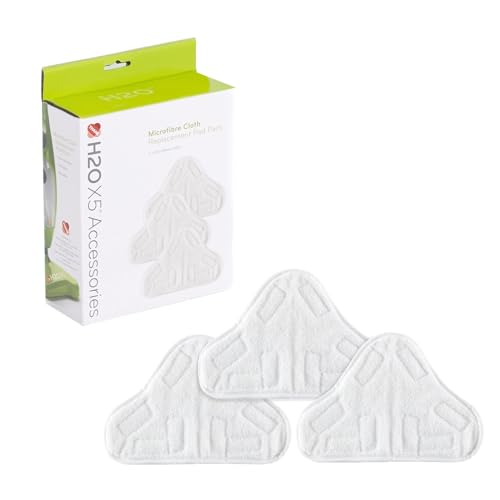 H2O X5 - Microfibre Replacement Cloths - Pack of 3