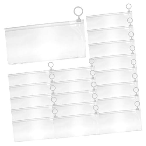 Pochette transparente pour crayons portable : sac de papeterie pour bureau et cours