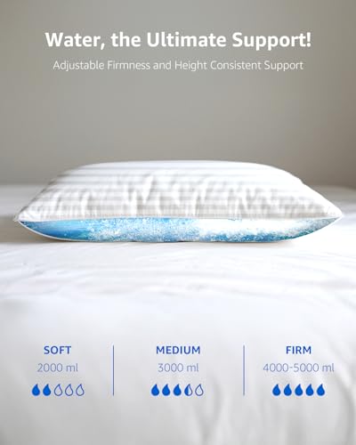 Almohada ajustable de fibra estándar ultra suave miniatura 2
