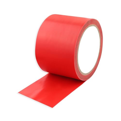 Image of Vastu Red - Blue Tape | Size - 3 Inch (72 mm) Approx | Length- 20 Meter (Approx) | Vastu Tape Remedy for Toilet | Vastu Tape for Main Door | Tape Remedy | Pack of 2