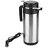 950ml Car Kettle Thermos, Stainless Steel Travel Electric Kettles for WaterTea Coffee Milk (24V)