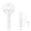 MinVix Handheld Portable Fan, Mini USB-C Rechargeable Travel Fans for Women, Battery Powered Small Desk Fan, Foldable Electric Airplane Essentials, Pocket Holiday Makeup Gadgets & Festival Accessories