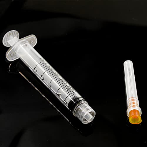 100 pz 2.5 ml/cc Plastica Sterili Siringhe con