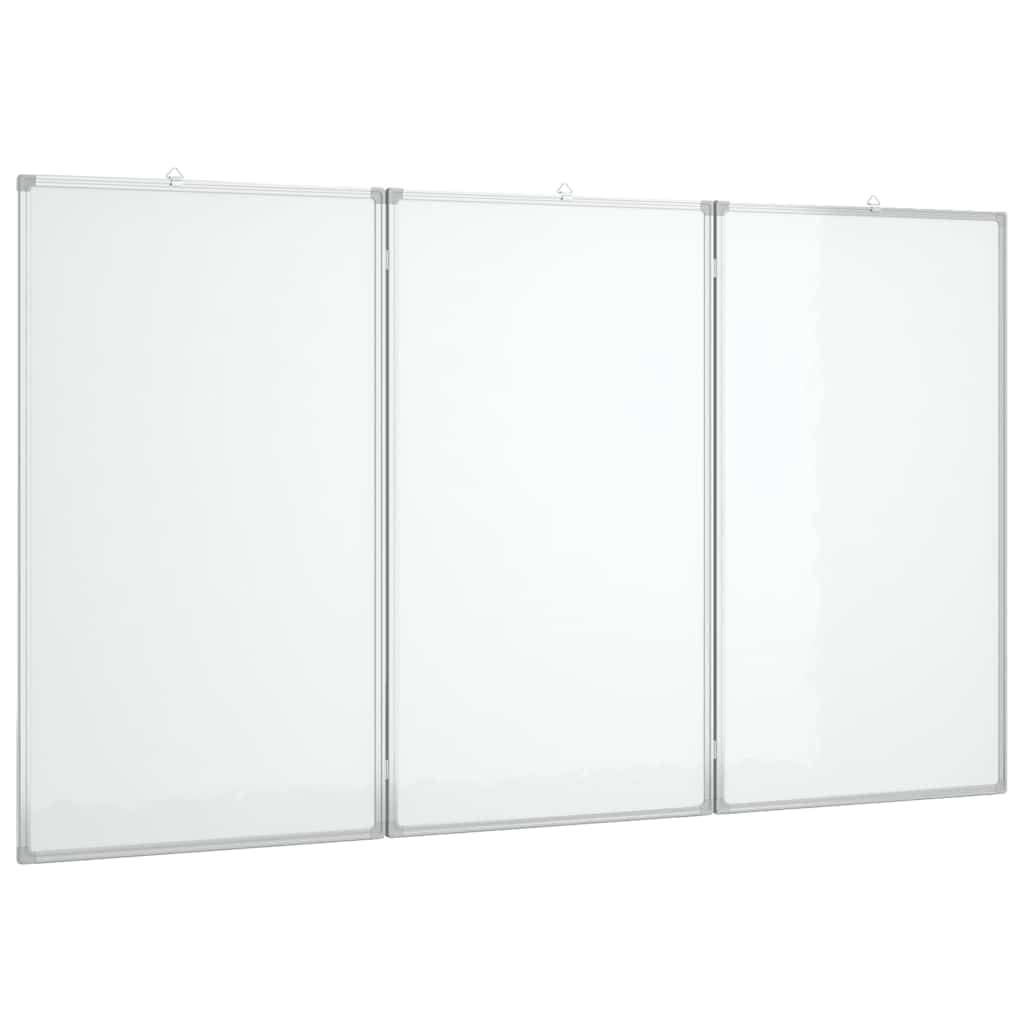 Lavagna Magnetica Pieghevole 150x100x1,7 cm in Alluminio,Forniture per ufficio,Forniture per presentazioni,Pannelli di visualizzazione-4005361