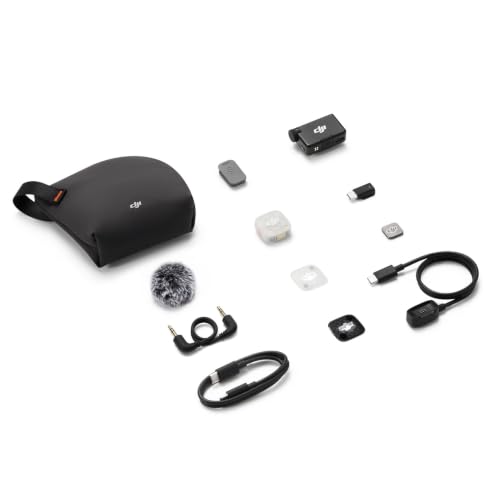 Image of DJI Mic Mini 2S (1 Transmitter + 1 Receiver), AI Noise Cancellation