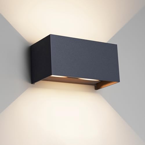 Klighten 24W Außenlampe Außenwandleuchte,4000K...