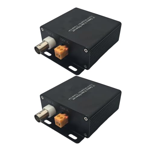 MURYE El convertidor coaxial compacto permite una transferencia estable de señales de 500 m para instalaciones de seguridad profesional, transmisión de video de larga distancia