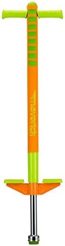 Flybar Maverick Foam Pogo Stick for Kids Age 5 and Up, 40 to 80 Pounds, Pogo Stick for Boys and Girls (Citrus)