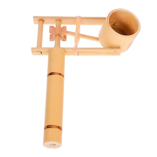 Yardwe Traditional Ratchet Castanet Handheld Educational Percussion Instrument for Music Play and Party Favors Fun and Reusable