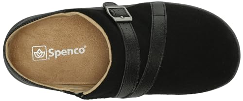 Image of Spenco Women's Ashton Wool Slide,Black, 8.5 Wide