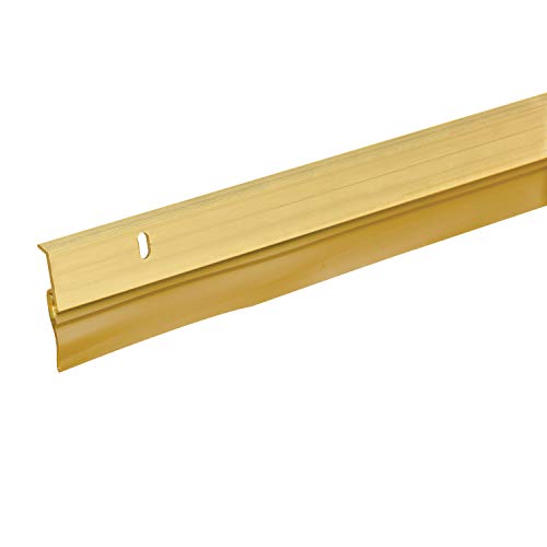 Frost King A58/36H Premium Aluminum And Vinyl Door Sweep 1-5/8-Inch By 36-Inches, Gold #TOP11