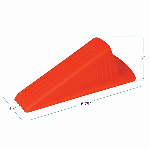 Master Mfg. Co. Giant Foot® Doorstop, Orange #TOP1