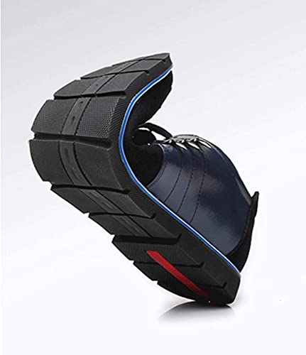 Men's Leather Shoes Loafers Casual Oxford Lace Up Business Classic Comfortable Driving Office Walking Moccasin British Fashion3