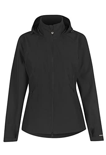 Kerrits Women's Waterproof All Around Equestrian Rain Jacket – Seam Sealed Horse Riding Coat with Hood