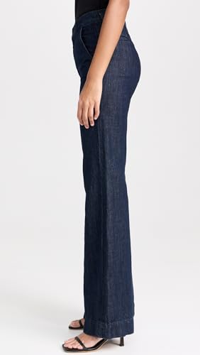 Women's Denim Trousers Indigo Linen4