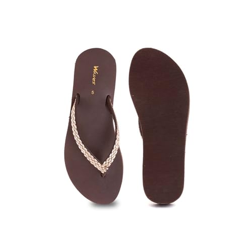 Image of Khadim's Waves Platform Heel Slippers for Women