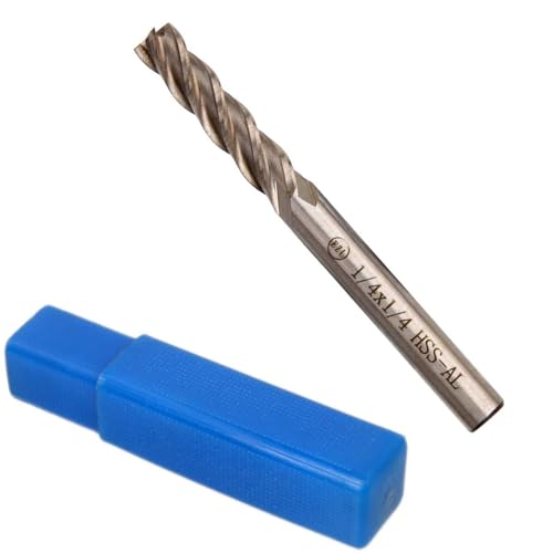 Jmiatry JRUS-ENDMILL-8-7MM-240409 8 Packs 1/4 Inch End Mill 4 Flute Straight Milling Cutter Hss End Mill 1/4 Inch Square Nose Straight Shank Cnc Bits 1/4 Shank End Mills thumb #3