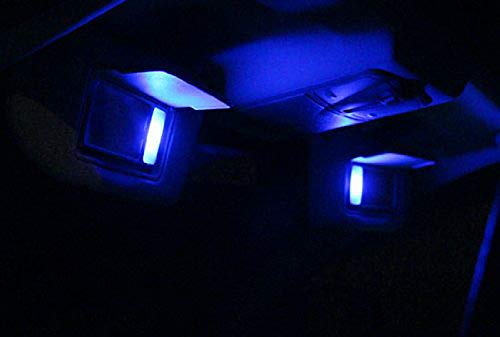 iJDMTOY 3-SMD 29mm 6614F Bombillas LED Ultra Blue miniatura 5